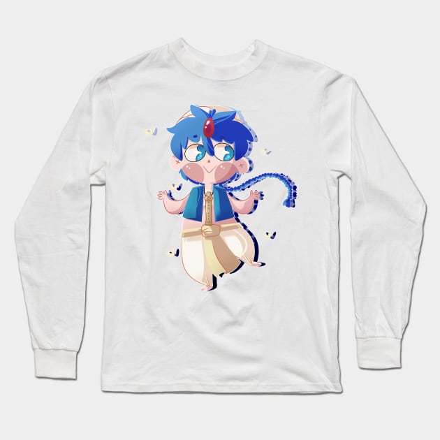 Aladdin. Long Sleeve T-Shirt by scribblekisses